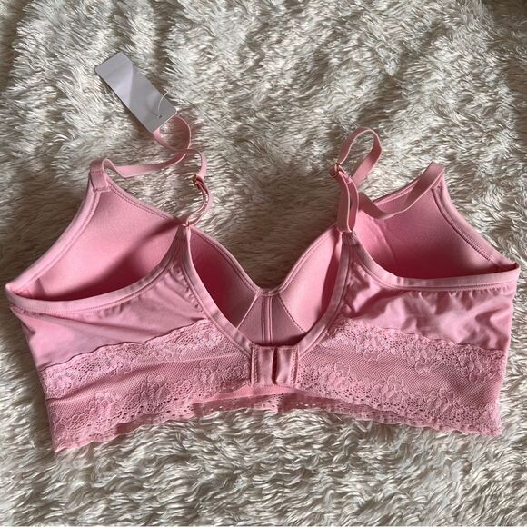 Natori Bliss Perfection Contour Soft Cup Bra in Peony Pink 34B NEW MSRP $66 - Picture 3 of 6
